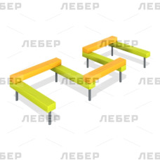 Бум-бревно "Змейка-2"