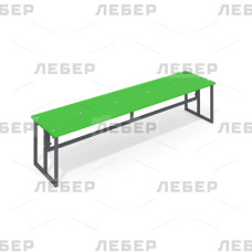 Скамейка для теневого навеса