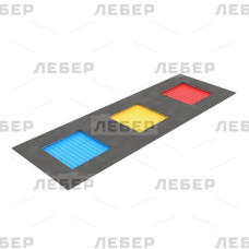 Комплекс из трёх квадратных батутов