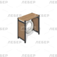 Пергола с качелями