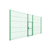 Ограждение из сетки 3D со столбом и калиткой (h=3 м) Ограждение из сетки 3D со столбом и калиткой (h=3 м)