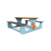Стол детский "Якорь" (HPL) Стол детский "Якорь" (HPL)
